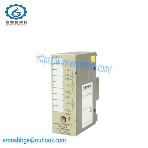 SIEMENS S5.470 8MB11 Analog Output Module for Industrial Automation