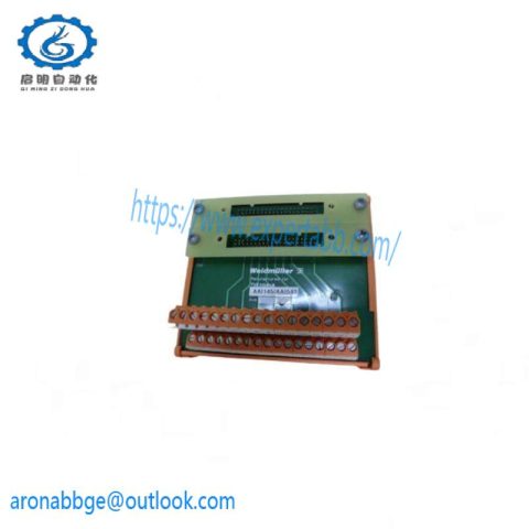 Weidmuller AAI143/543-YG: High-Performance Analog I/O Module, Industrial Control Applications