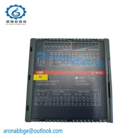 ABB PLCs, 07AI91, Analog I/O Module