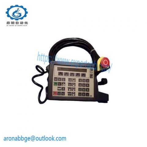 ABB 3HAB2136-1/3 Teach Pendant: Industrial Control System Interface Module