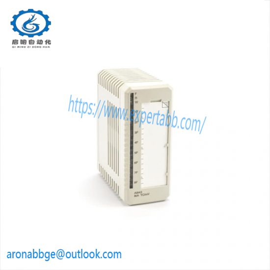 abb_ai843_thermocouple_mv_input_s_r_8_ch.png ABB AI843 Thermocouple/mV Input S/R 8 Channel Industrial Control Module