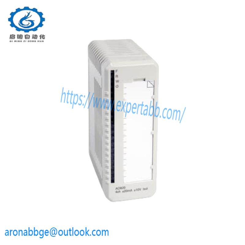 abb_ao820_3bse008546r1_analog_output_module.jpg ABB AO820 3BSE008546R1 Analog Output Module: Precision Control in Industrial Automation