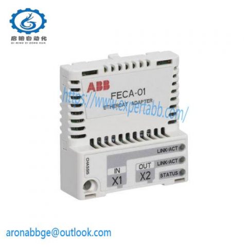 ABB FECA-01 EtherCAT Adapter: Industrial Automation Module