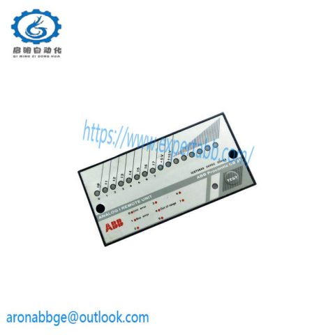 ABB ICST08A9 FPR3335901R1012 - High-Precision RTD Analog Input Module