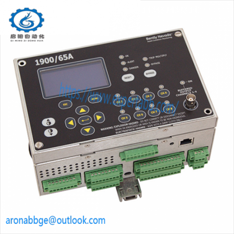 Bently Nevada 1900/65A - 172323-01: Comprehensive Equipment Monitoring Solution