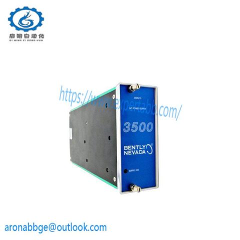 Bently Nevada 3500/15 127610-01 AC Power Supply Module - Reliable Energy Solution for Industrial Automation