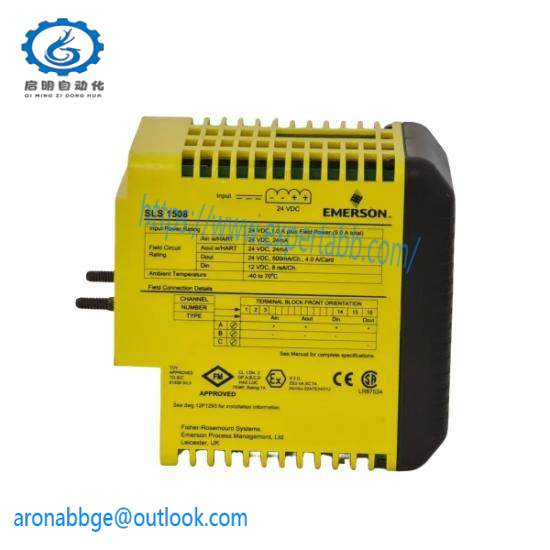 emerson_kj2201x1-ba1_12p3162x242_sls1508_logic_solver_2.jpg EMERSON KJ2201X1-BA1 12P3162X242 SLS1508 Logic Solver; Emerson