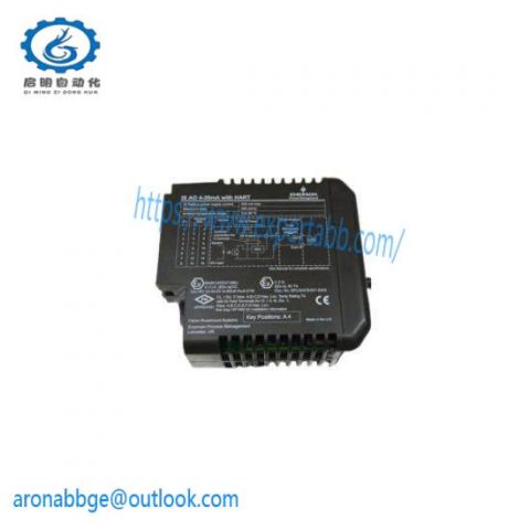 EMERSON KJ3102X1-BE1 | 12P2703X052 | HART 8 Channel Control Module