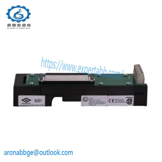 emerson_kj4010x1-bg1_12p0830x062_localbus_right_extender.jpg Emerson KJ4010X1-BG1 | 12P0830X062 Localbus Right Extender | PLC Module