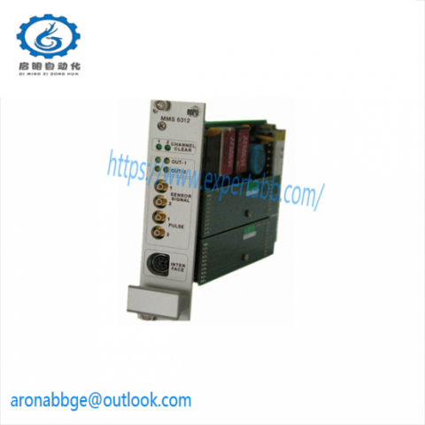 EMERSON MMS6312 Motor Monitoring Module, High-Performance Sensor Technology