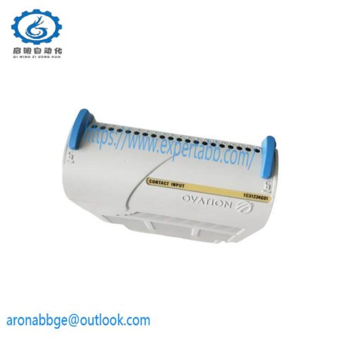 Emerson Ovation 1C31233G04: Precision Control Card for Industrial Automation
