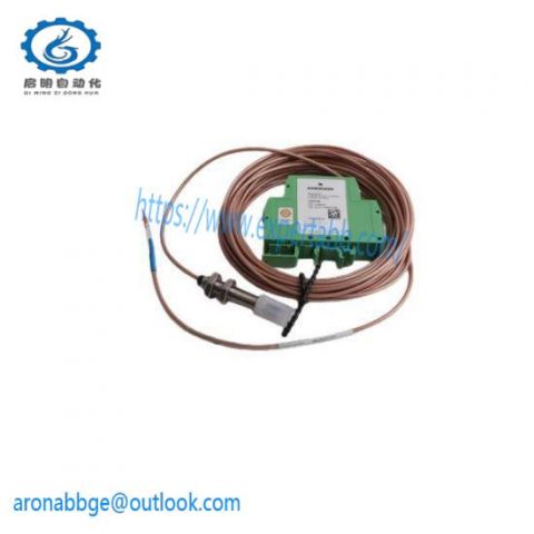 Emerson PR6423/002-030 CON031: High-Precision 8mm Eddy Current Sensor