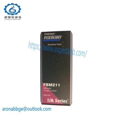 Foxboro FBM211 P0914TN Differential Input Module - Precision Control Solution