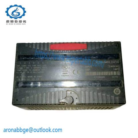 GE Fanuc IC200MDL241 Discrete Input Module: Control System Innovation for Your Operations