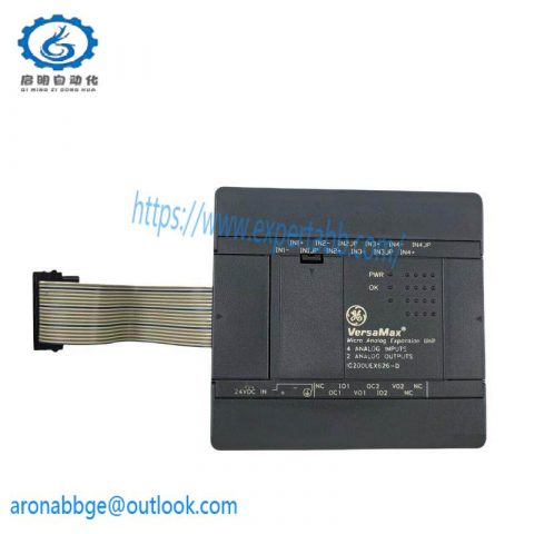GE IC200UEX626: 6-Channel Analog Expansion Module - Precision Control in Industrial Automation