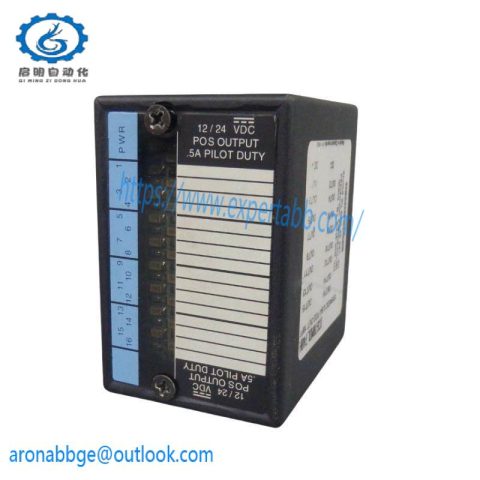 GE IC670MDL740 Positive Logic Output Module, High Performance Field Control