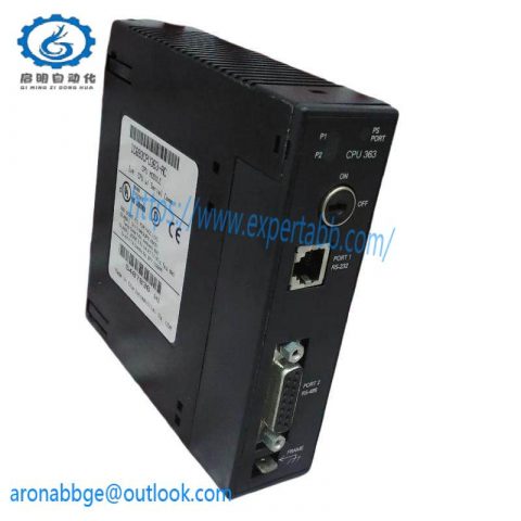 GE IC693CPU363 Single Slot CPU Module: High-Performance Control Core