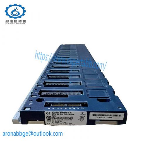 GE IC695CHS016 - Universal 16 Module Slots Base, for Industrial Control Systems