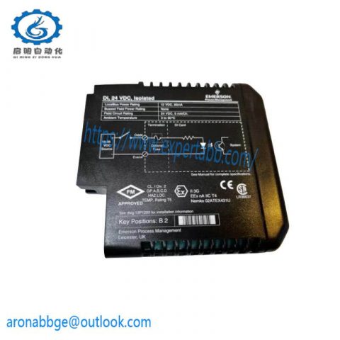 EMERSON KJ3001X1-BA1 1290549X152: Precision Control Module for Industrial Automation