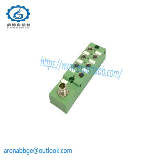 phoenix_sacb-6_3-l-m12-m8_sensor_actuator_box.jpg Phoenix SACB-6/3-L-M12-M8 Sensor/Actuator Box: Industrial Control System Integration Solution