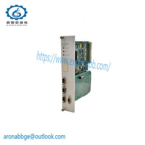 SIEMENS 545-1104 CPU Module - Industrial Control Core Processor