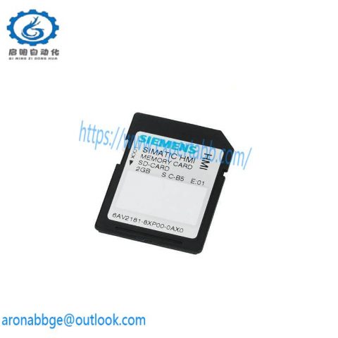 SIEMENS SIMATIC SD Memory Card 6AV2181-8XP00-0AX0: Industrial Control Innovation at Its Core