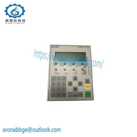 SIEMENS 6AV3607-1JC20-0AX1: High-Performance Operator Interface for Industrial Control