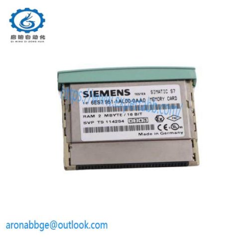 Siemens RAM Memory Card 6ES7951-1AL00-0AA0 for S7-400, Precision Control Solutions
