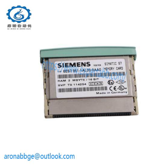 siemens_6es7951-1al00-0aa0_ram_memory_card_for_s7-400.jpg Siemens RAM Memory Card 6ES7951-1AL00-0AA0 for S7-400, Precision Control Solutions