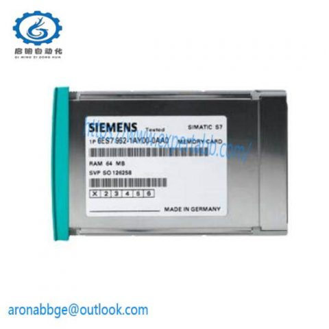 Siemens 6ES7 955-2AM00-0AA0 | High Performance RAM Memory Card for Industrial Control Systems