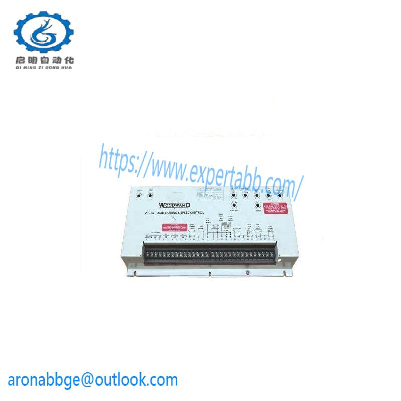 woodward_9905-068_2301a_control.jpg WOODWARD 9905-068 2301A Electronic Load Sharing and Speed Control System