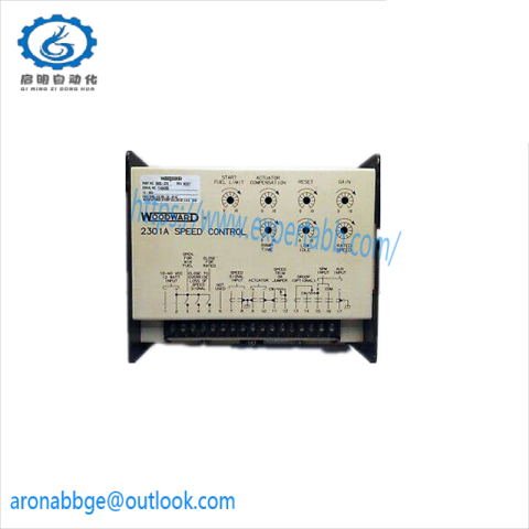 Woodward CONTROL-2301LV Speed Control: Precision Engine Management for Industrial Applications