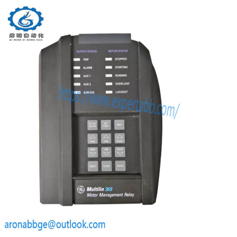 369-hi-r-m-0-0_ge_motor_management_digital_relay.jpg GE 369-HI-R-M-0-0: Advanced Motor Management Digital Relay, Optimizing Industrial Control Systems