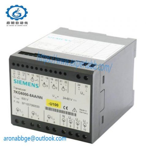 Siemens 7KG6000-8AA Ultrasonic Transmitter, Advanced Industrial Control Solution