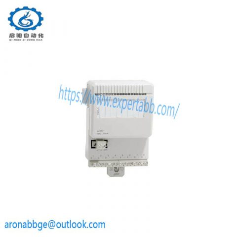 ABB AO801 Analog Output Module, Industrial Control Systems