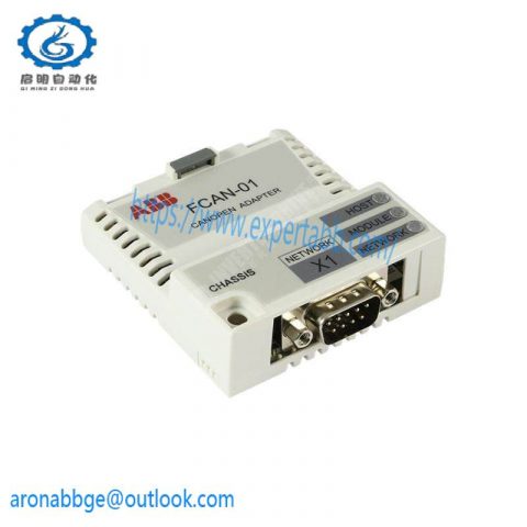 ABB FCAN-01 Adapter: Advanced CAN Bus Interface for Industrial Automation, 200 characters or less