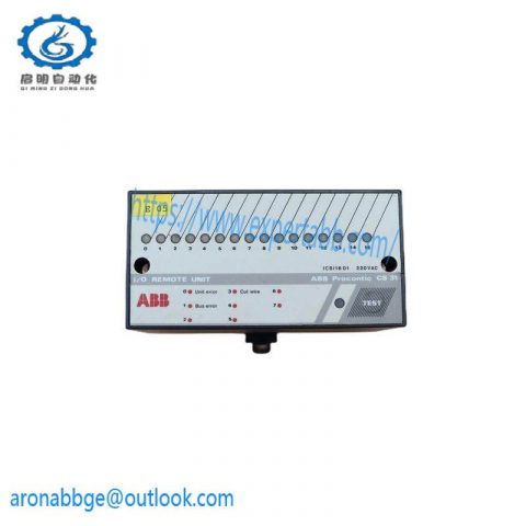 ABB ICSI16D1 Industrial I/O Remote Unit, Precision Control Module