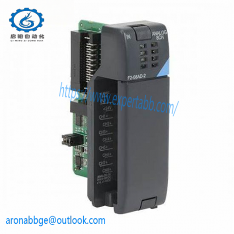 Koyo DirectLOGIC F2-08AD-2 Analog Input Module - 8-Channel Analog Voltage Input for Industrial Control Systems