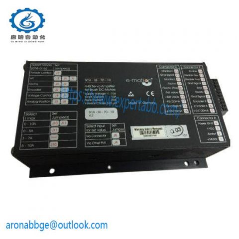 E-motion SCA-SS-70-10 Servodrive - High Performance Motion Control Module