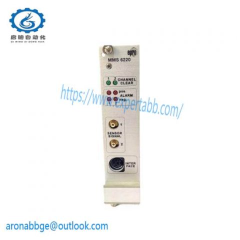 Emerson Ovation MMS6220 Monitoring Module