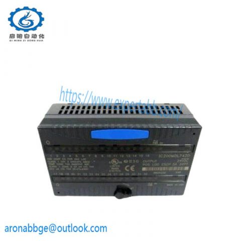GE IC200MDL742 - A Reliable VersaMax Discrete Output Module for Industrial Automation
