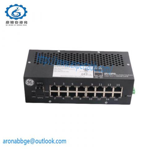 GE IS420ESWAH1A: High-Performance Mark VIe Network Switch for Industrial Automation