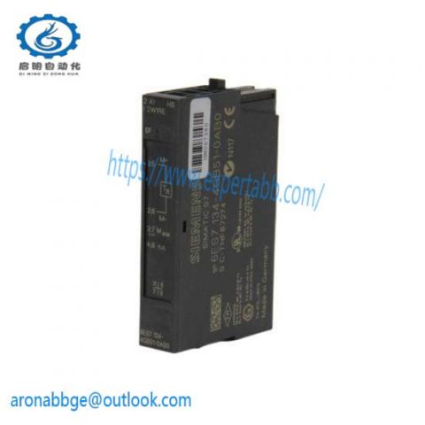 SIEMENS ET200S Analog Input Module - 2AI High Speed, 6ES7134-4FB51-0AB0