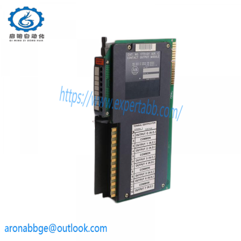 AB 1771-OY Relay Contact Output Module: Precision Control for Industrial Automation