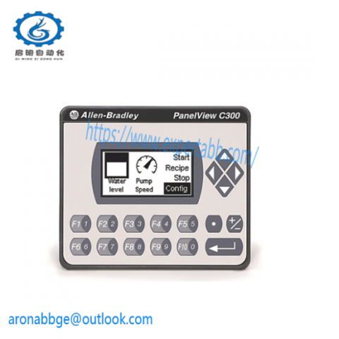 Allen-Bradley PanelView C300 Mono/Keypad 2711C-K3M, Industrial HMI Solution