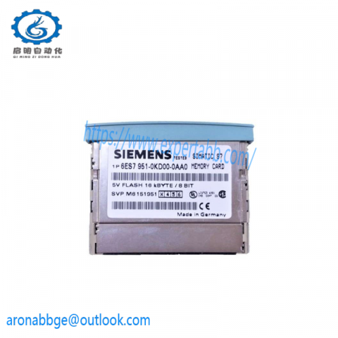 SIEMENS 6ES7951-0KD00-0AA0: Advanced S7 Memory Card for Industrial Automation