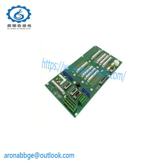 abb_3hab6372-001_robot_backplane_slot_rack_dsqc330.jpg ABB 3HAB6372-001: Robot Backplane Slot Rack DSQC330, Industrial Control Module