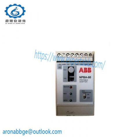 ABB NPBA-80 PROFIBUS ADAPTER - Industrial Automation Module, 200 Characters or Less
