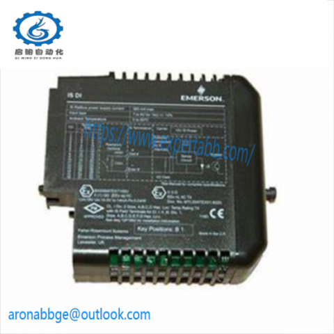 EMERSON KJ3222X1-BA1 | 12P2532X122 | VE4033S2B1 | Analog Input HART Module