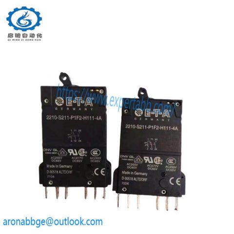 ETA 2210-S211-P1F2-H111-4A Thermal Circuit Breaker, High Performance